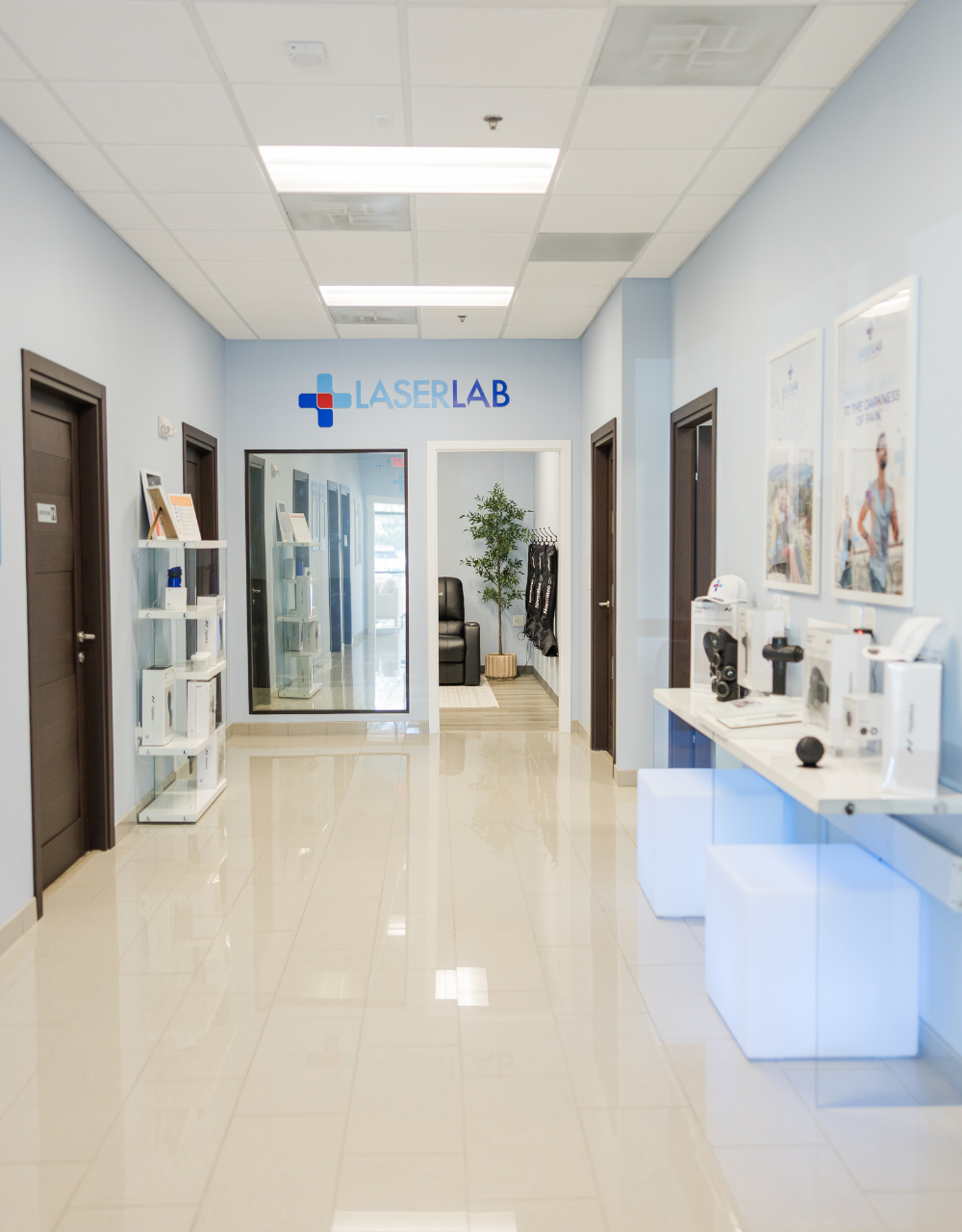 Laserlab Heathrow Hallway